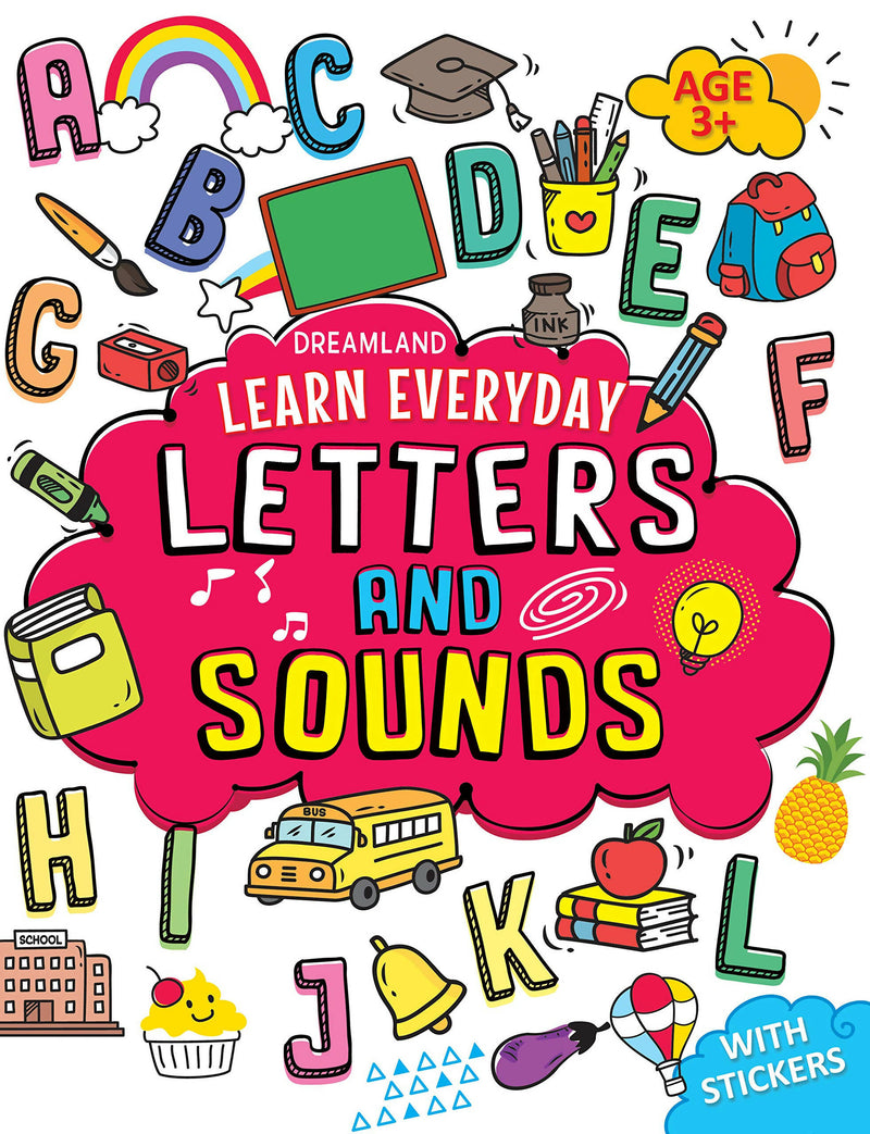 Learn Everyday 3 Books Pack for Children Age 3+ : Interactive & Activity Children Book by Dreamland Publications