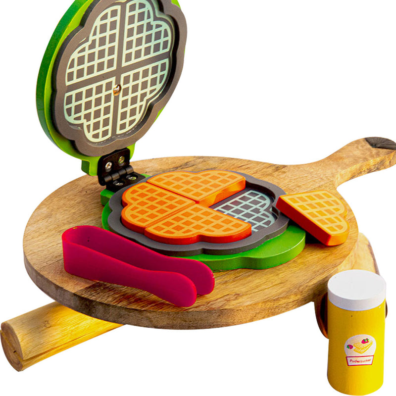 Toy Chef Toy Waffle Maker – Toy Kitchen Products for Kids – Interactive  Pancake Game – Educational Waffle Maker Set for Boy and Girls – 6 Pieces  Toy