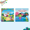 Story Books for Kids (Set of 2 Books) World Peace Mission, Purple Meets Freddy at the Lily Pad