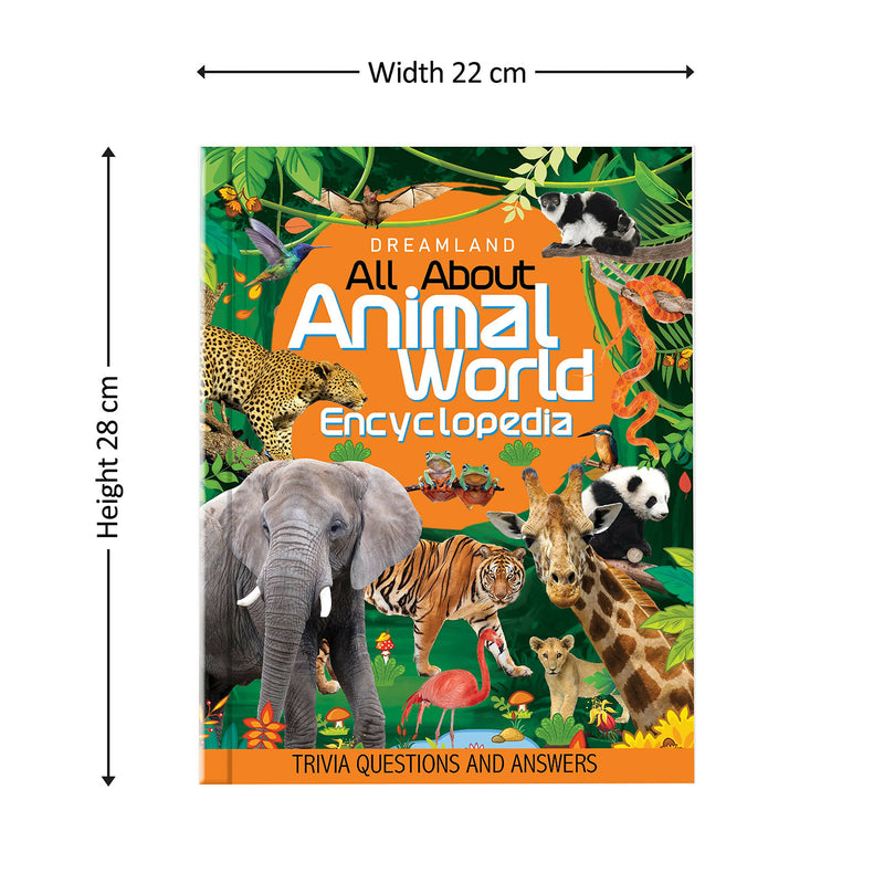 Children Encyclopedia Books Pack for Age 5 - 15 Years- All About Trivia Questions and Answers | Animals World, Space and Solar System, The World, Science and Technology, Human Body, Amazing Places, Nature : Reference Children Book by Dreamland Publication