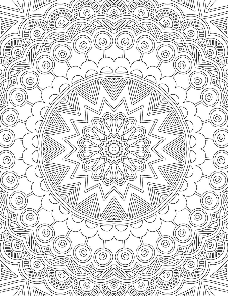 Top View Colored Mandala Art Book Stock Photo 1848433558 | Shutterstock